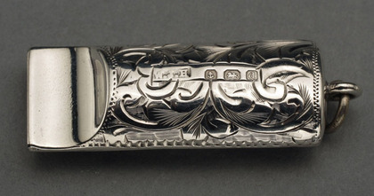 Antique Silver Whistle